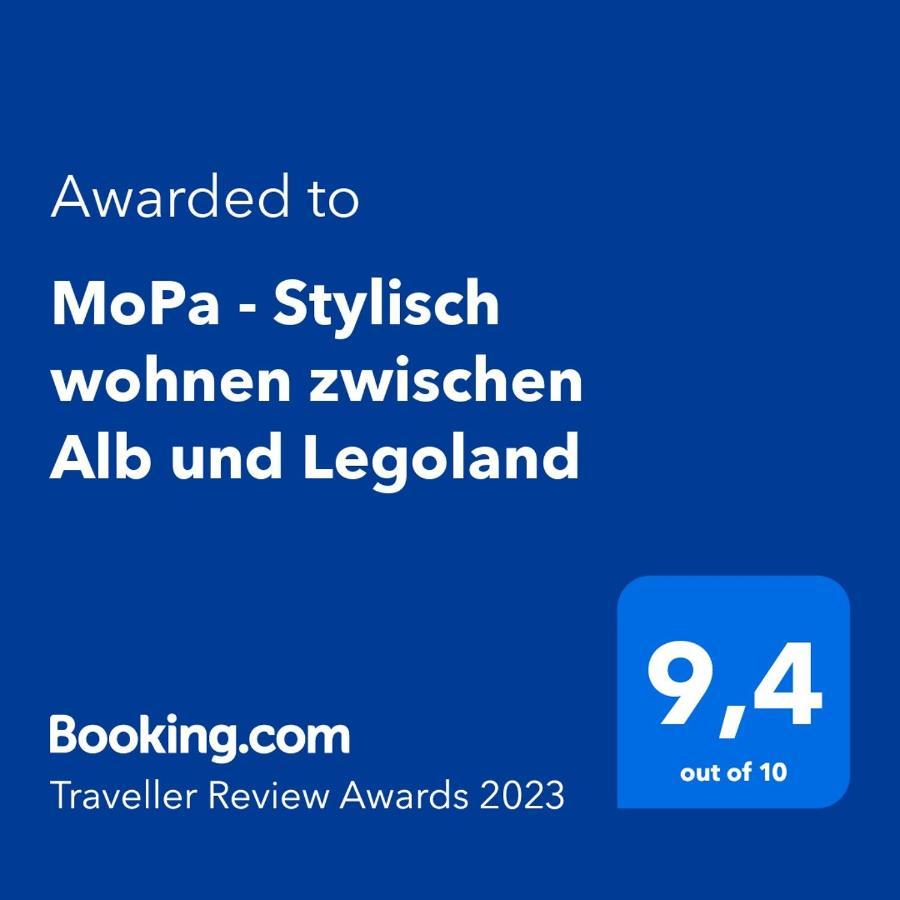 הוילה לאיפהיים Mopa - Stylisch Wohnen Zwischen Alb Und Legoland מראה חיצוני תמונה